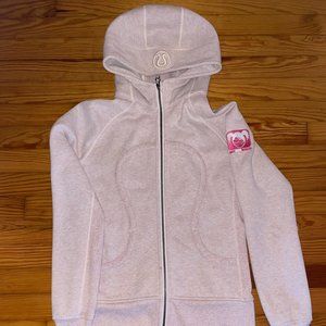 Lululemon Scuba Hoodie Light Pink Size 8